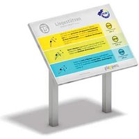 Playparc Info- und Hinweistafel für Calisthenics-Anlage "Allround-Plus"